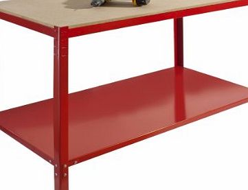 Titan Workbench Garage Heavy Duty 300kg UDL Steel Shelving
