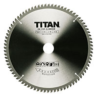 TITANandreg; Titan TCT Circular Saw Blade 80T 216x20/25/30mm