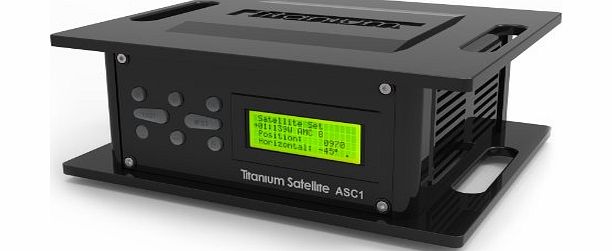 Titanium Satellite ASC1 DiSEqC 1.2 Satellite Dish Positioner Dish Motor Actuator and Polarity Skew Controller