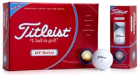 DT Solo Golf Balls - Dozen (White)