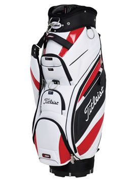 Golf RC09 Cart Bag White/Black/Red