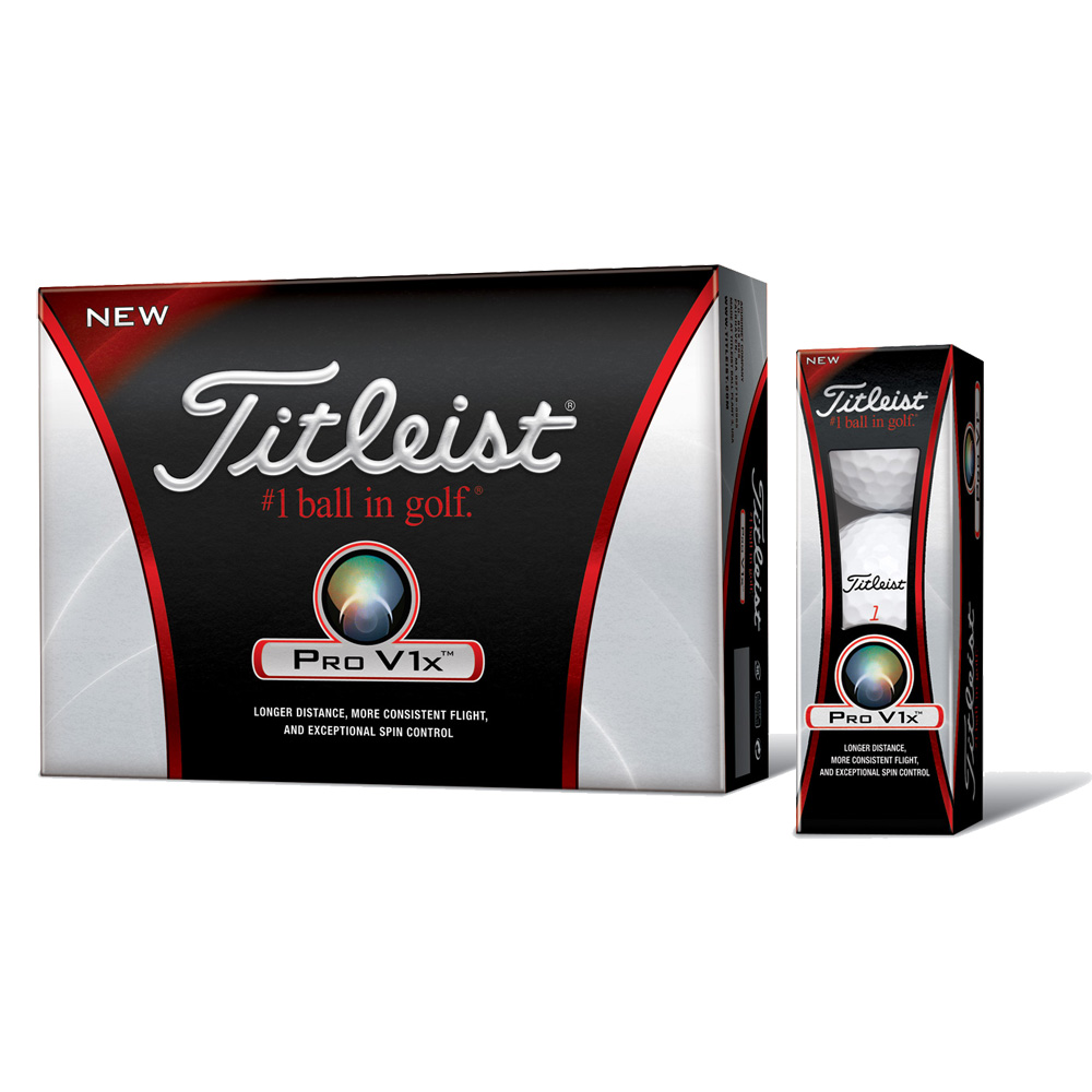 Titleist Pro V1x Golf Balls 12 Balls - 2011