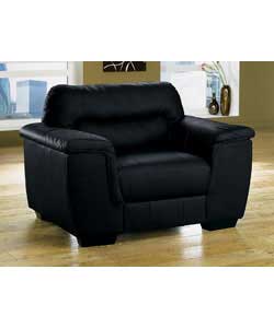 Leather Chair - Black