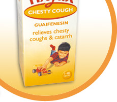 Chesty Cough100ml - Guaifenesin relieves