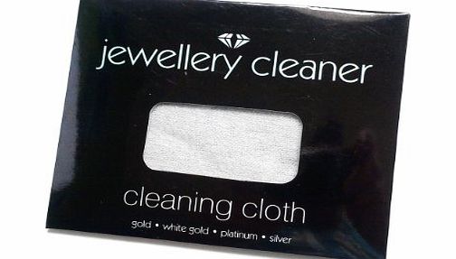 TJM Jewellery Cleaner Cleaning Cloth - Gold , White Gold , Platinum , Silver