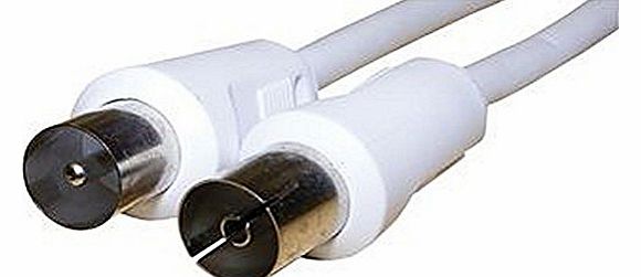 TK9K LEAD, COAX TV, PLUG-SOCKET, WHITE, 1.5M Cable Length Imperial 4.92ft Cable Length Metric 1.5m Connector Type A TV, Coaxial Plug Connector Type B TV, Coaxial Socket Jacket Colour White 1.5m Fly Lead Id