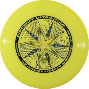 TKC UltraStar Yellow Flying Disc
