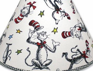TL Dr. Seuss Cat in the Hat Lamp Shade