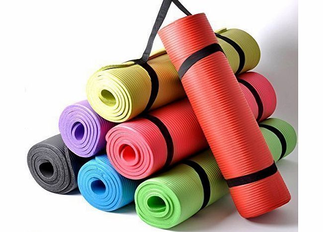 TNP Accessories Thick Cushioned Pilates and Yoga Mat 182cm x 60cm x 16mm - Purple
