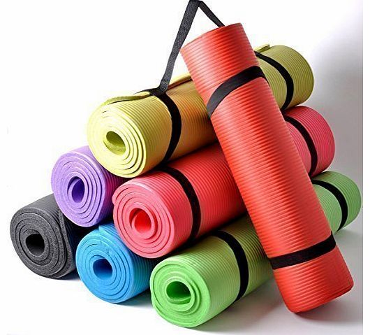 TNP Accessories Thick Cushioned Pilates and Yoga Mat 182cm x 60cm x 16mm TNP Accessories (Blue)