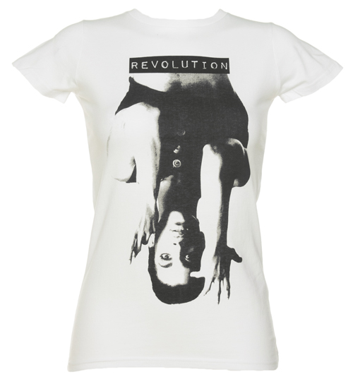 Ladies White Revolution T-Shirt from To The Black