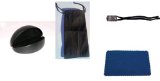 Universal Sunglasses Accessory Kit 1 x Hard Case 1 x Fabric Carry Case 1 x Cleaning cloth 1 x Universal Cord