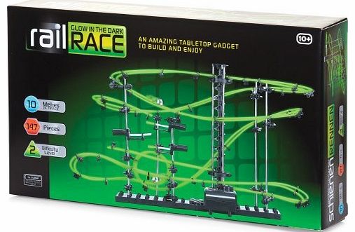 Tobar Marble Run - Glow in the Dark Rail Race Track 10m