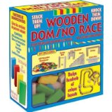 Wooden Domino Rally
