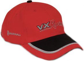 TOCA BTCC Merchandise Official VX Racing Baseball Cap - Red