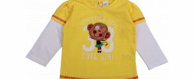 TODDLER Girls Yellow Top L2/B C1