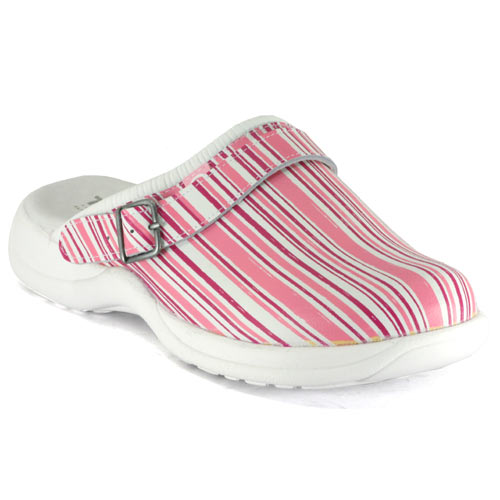 Toffeln - 0496 Stripes - Pink