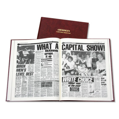 TOFFS Aberdeen Football Newspaper Book Retro Football