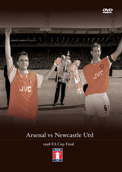 TOFFS Arsenal v Newcastle Utd1998 FA Cup Final DVD