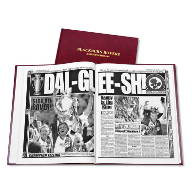 TOFFS Blackburn Rovers Football Newspaper Book. Retro