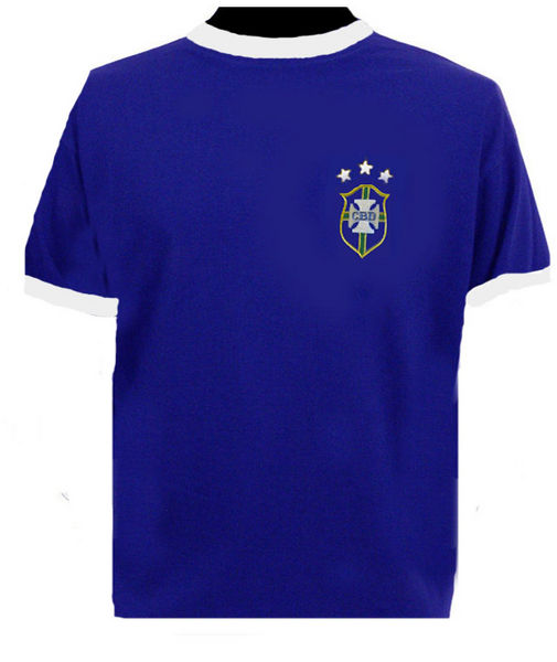 TOFFS Brazil 1974 World Cup Shirt. Retro Football Shirts