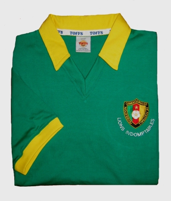 Cameroon 1982 World Cup. Retro Football Shirts