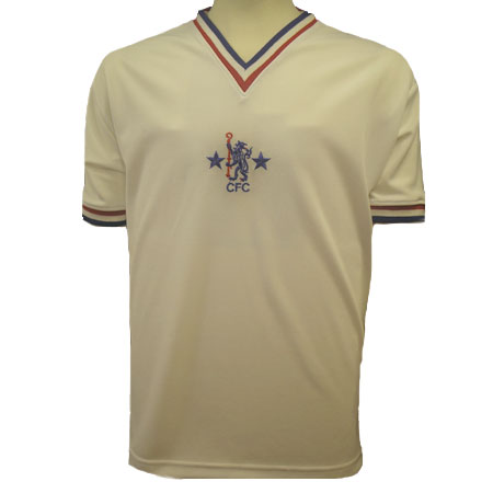 TOFFS Chelsea 1981-83 Away retro football shirt