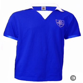 TOFFS Chelsea FC 1957 shirt. Retro Football Shirts
