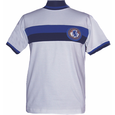 Chelsea FC 1960s Fairs Cup away. Retro