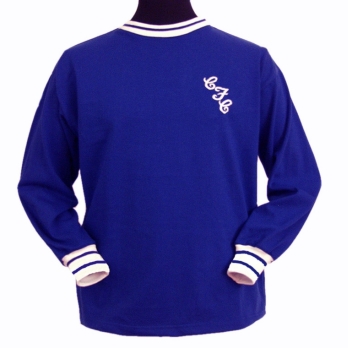 TOFFS Chelsea FC 1965 shirt. Retro Football Shirts
