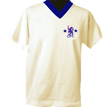 TOFFS Chelsea FC 1980 - 1981 away. Retro Football Shirts