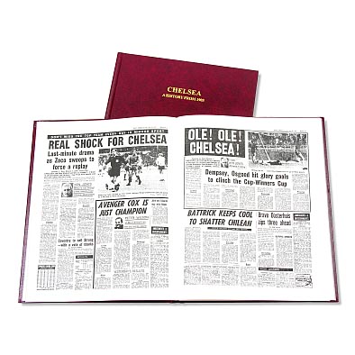 TOFFS Chelsea Football Newspaper Book. Retro Football