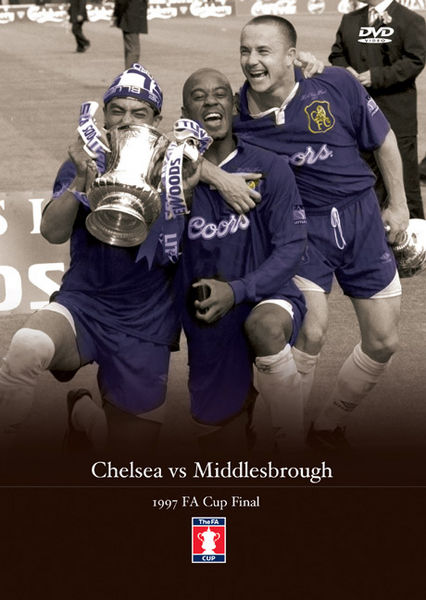 TOFFS Chelsea v Middlesbrough 1997 FA Cup Final DVD.