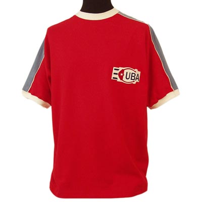 Cuba 1980s. Retro Football Shirts