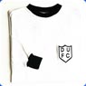 Dundee Utd 1960s white. Retro Football Shirts
