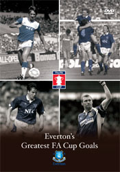 TOFFS Evertons Greatest FA Cup Goals DVD Retro