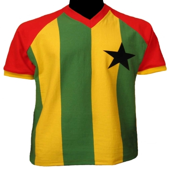 TOFFS Ghana 1980s. Retro Football Shirts