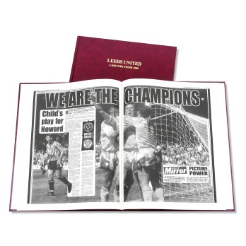 TOFFS Leeds Football Newspaper Book. Retro Football
