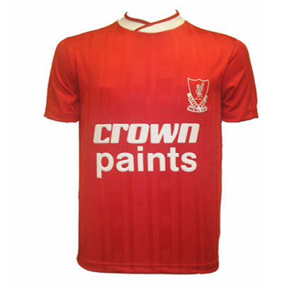 Liverpool 1987-1988 retro football shirt