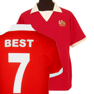 Manchester Utd 1970 Best Shirt with