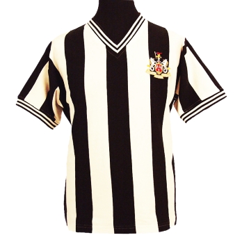 Newcastle Utd 1960s shirt. Retro Football