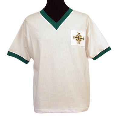 Northern Ireland 1960s away. Retro Football