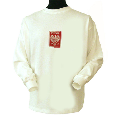 POLAND 1960 - 70s Home shirt Retro Football