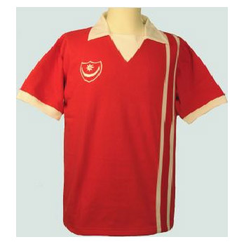 TOFFS Portsmouth 1970s away red Retro Football