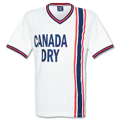 PSG 70s Canada Dry shirt Retro Football