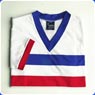 TOFFS Rangers 1960 European away. Retro Football Shirts