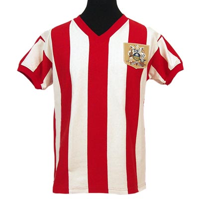 TOFFS SHEFFIELD UTD 60 V NECK Retro Football Shirts