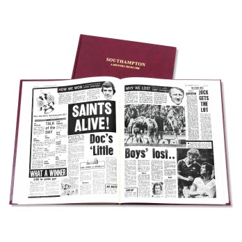 TOFFS Southampton Football Newspaper Book. Retro