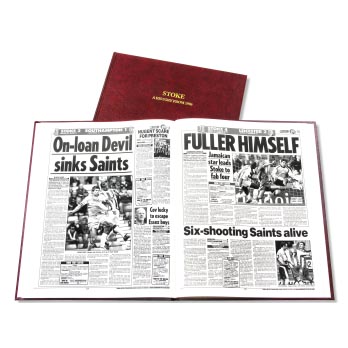 TOFFS Stoke City Football Newspaper Book Retro