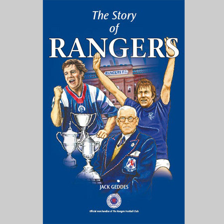 TOFFS The Story of Rangers Retro Football shirt
